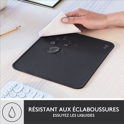 Tapis de souris Logitech Série Studio Noir 23cm / 20cm