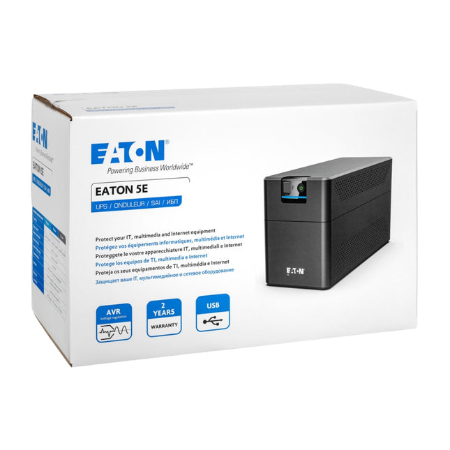 Onduleur Eaton 5E 5E1600UF 1600VA 900W line interactive 6 prises C13 (5E1600UF)