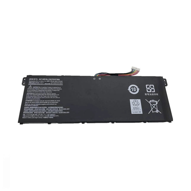 BATTERIE PC PORTABLE Acer AC14B18J 3ICP5/57/80 pour Acer Aspire ES1-111M ES1-131 ES1-521 ES1-522 ES1-531 ES1-533 ES1-571 ES1-731 ES1-731G Chromebook 11 CB3-111 13 (11.4V 36Wh)