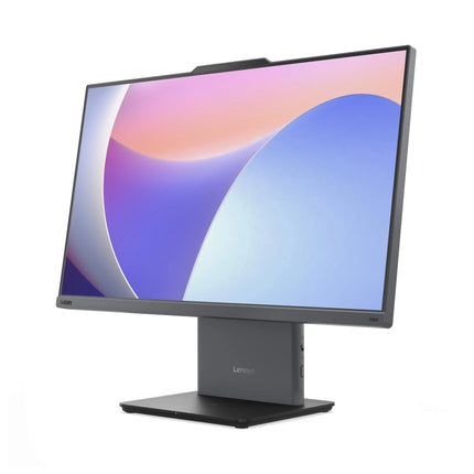 Écran tout-en-un Lenovo ThinkCentre Neo 50a 24" avec processeur i5, 16GB RAM et SSD 512GB, affichant l'interface utilisateur.