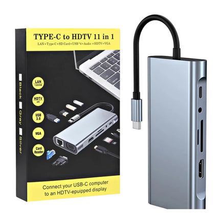 Adaptateur USB-C / 11-en-1 Hub Multifonction