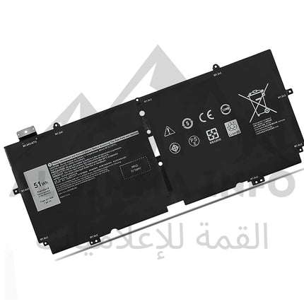BATTERIE PC PORTABLE ADAPTABLE DELL 52TWH POUR XPS 13 7390 2-IN-1 SERIES. XX3T7 . 0XX3T7