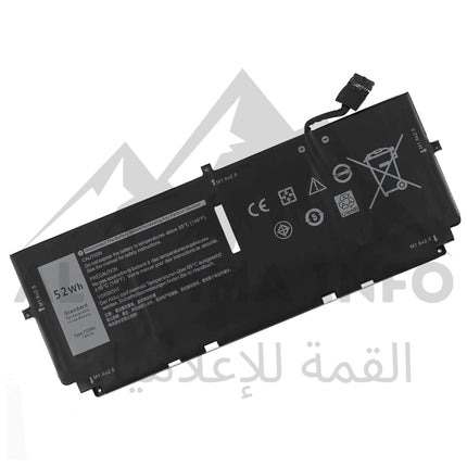 BATTERIE PC PORTABLE ADAPTABLE DELL 722KK POUR XPS 9300