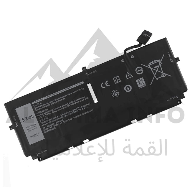 BATTERIE PC PORTABLE ADAPTABLE DELL 722KK POUR XPS 9300