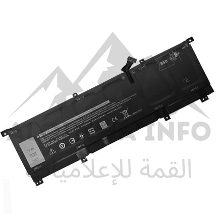 BATTERIE PC PORTABLE ADAPTABLE DELL 8N0T7 POUR XPS 15 9575 Precision 5530 2-in-1 9575 2-in-1 D1605TS D1805TS D2605TS D2601TS D2805TS D2801TS i5-8305G i7-8705G Series 8NOT7 0TMFYT TMFYT D69V4 451-BCJQ