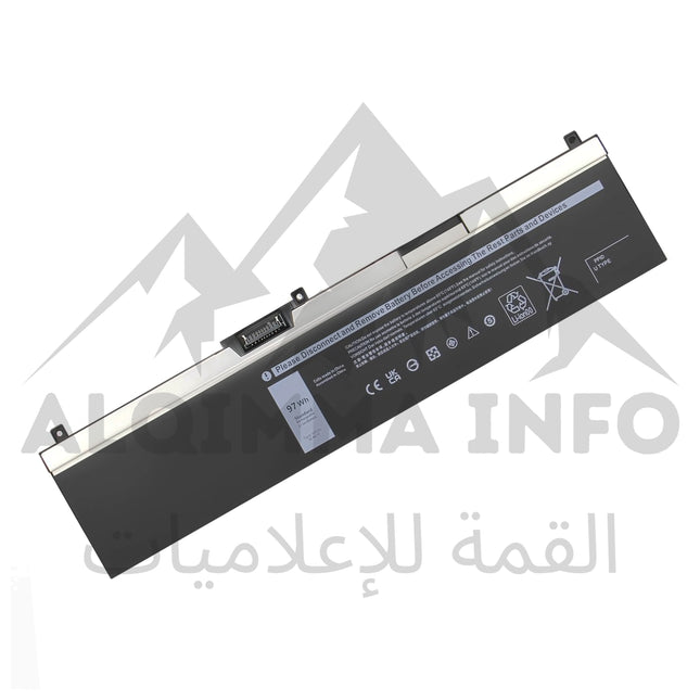 BATTERIE PC PORTABLE ADAPTABLE DELL NYFJH POUR PRECISION 7530 7540 7730 7740 MOBILE WORKSTATION P74F P74F001 P74F002 P34E P34E001 P34E002 SERIES GW0K9 0WNRC VRX0J