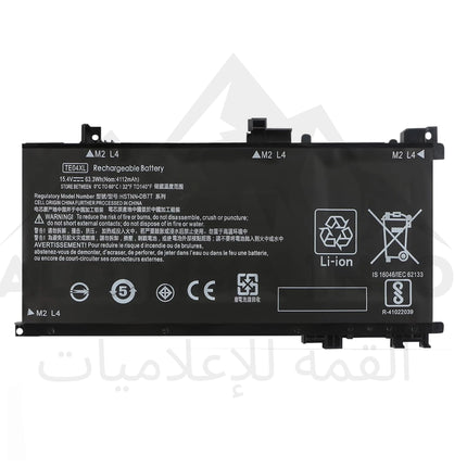 BATTERIE PC PORTABLE ADAPTABLE HP TE04XL OMEN SERIE 15-AX200 SERIE PAVILION 15-BC200 905175-271 905175-2C1 905277-855 HSTNN-UB7A HSTNN-DB7T