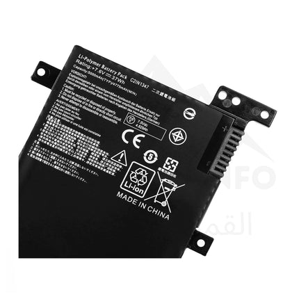 Batterie pour ordinateur portable Asus C21N1347 compatible avec modèles X555, X555LA, X555LD, X555LN, X555L, X555LB, 555I.