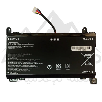 Batterie pc portable adaptable FM08XL 12 PIN POUR HP OMEN 17-AN001CA 17-AN001LA 17-AN011DX 17-AN110NR 17-AN006TX 17-AN026TX Series FM08 922977-855 HSTNN-LB8A 922976-855 92277 52-42 1 [86Wh/14,6 V]