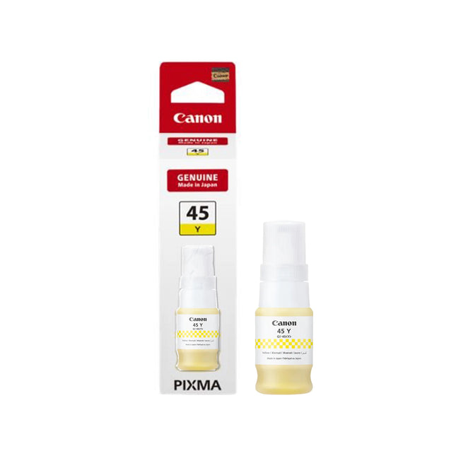 Bouteille d'encre Originale Canon GI-45 Jaune (6287C001AA)