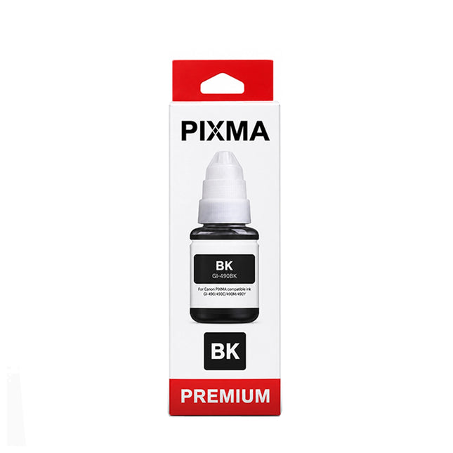 Bouteille d'encre Adaptable CANON 490 NOIR