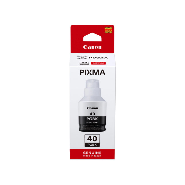 Bouteille d'encre Originale Canon GI-40 Noir (3385C001AA)