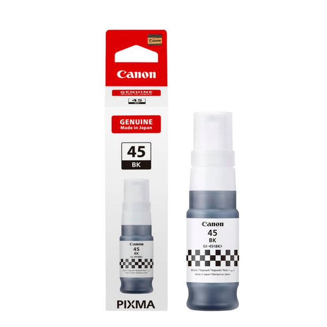 Bouteille d'encre Originale Canon GI-45 Noir (6288C001AA)
