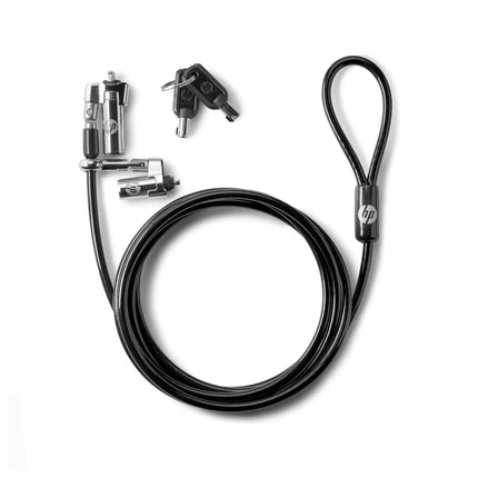 CABLE DE VERROUILLAGE À CLÉ HP NANO (1AJ39AA)