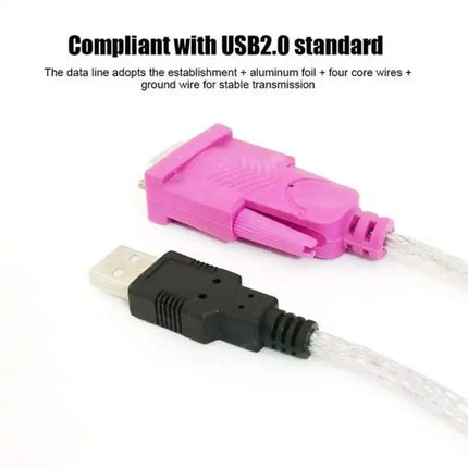 CABLE USB 2.0 TO DB9 RS232 FEMELLE