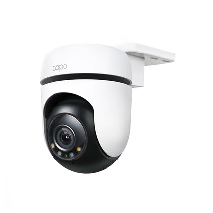 Caméra WiFi Tplink Tapo C510W 2K montrant la lentille, le boîtier blanc et l'objectif de haute résolution.