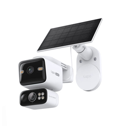 CAMÉRA DE VIDÉO SURVÉILLANCE WIFI TP-LINK TAPO C645D KIT 2K A DOUBLE OBJECTIF+PANNEAU SOLAIRE(TAPO C645D KIT)