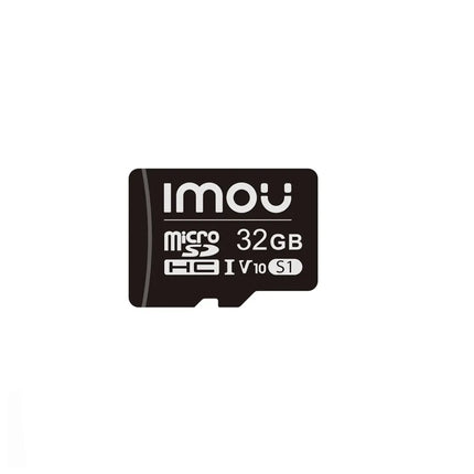Carte mémoire IMOU Micro SD 32Go Classe 10, stockage fiable pour caméras et appareils compatibles.