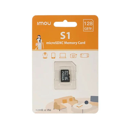 CARTE MÉMOIRE IMOU MICRO SD 128GO CLASSE 10 (ST2-128-S1)