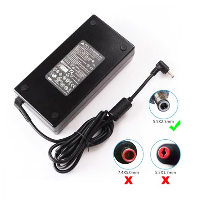 Chargeur MSI original pour ordinateur portable, modèle Chicony 180W, 19,5V et 9,23A, neuf et en bon état.