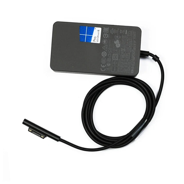 Chargeur Microsoft Surface d'origine pour PC portable, 15V, 6.32A, 95W, compatible avec les appareils Surface.