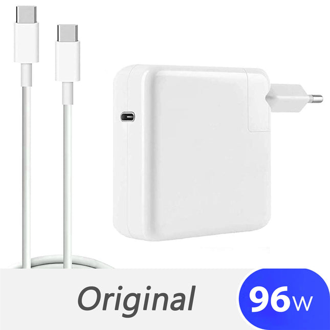Chargeur pc portable apple original neuf type-c 96W