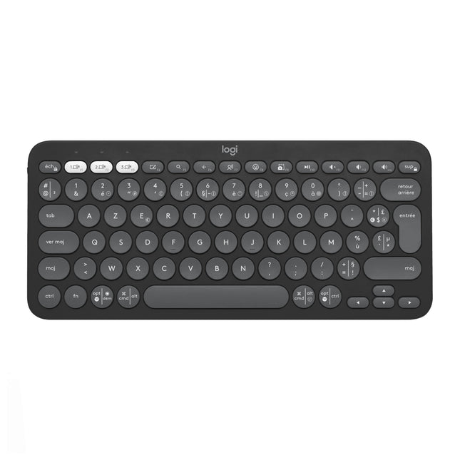 CLAVIER LOGITECH SANS FIL PEBBLE KEYS 2 K380S (920-011803)