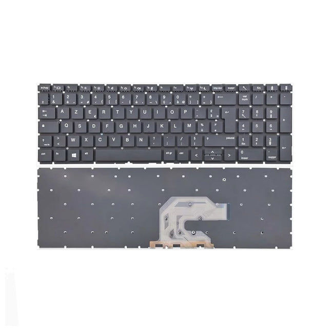 Clavier PC portable HP pour modèles 450 G6, 455 G6, 455R G6, 450 G7, 455 G7 avec touches intégrées.