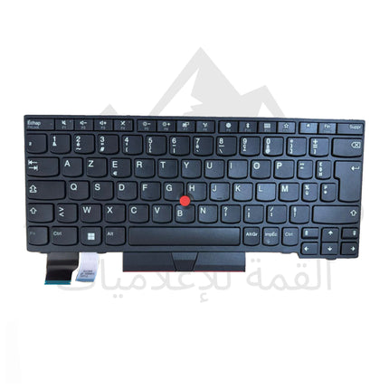 Clavier PC portable Lenovo pour modèles L13, X13, X280, X390, A285, X395, 20KF, 20KE, vue de face avec touches.