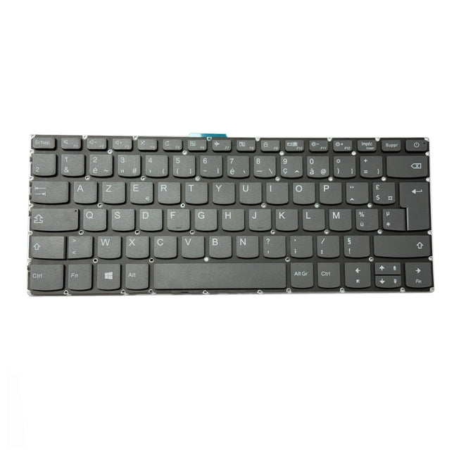 Clavier PC portable Lenovo pour IdeaPad S145-14AST, S145-14IKB et S145-14IWL, disposition française, touches noires et touches de fonction