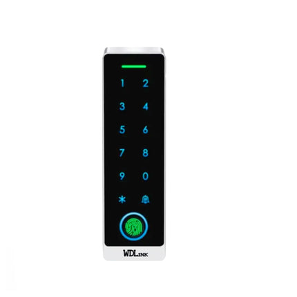 CONTROLE D'ACCES WD LINK WDCA04EMW WIFI ÉTANCHE COMBINANT CLAVIER TACTILE, EMPREINTE DIGITALE ET RFID