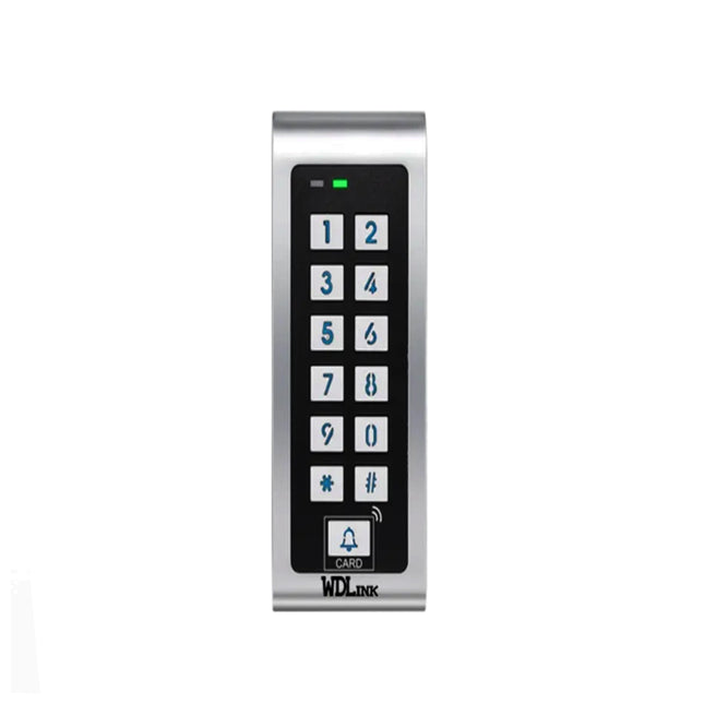CONTROLE D'ACCES WDLINK WDCA06EW WIFI ÉTANCHE AVEC CLAVIER PHYSIQUE ET RFID