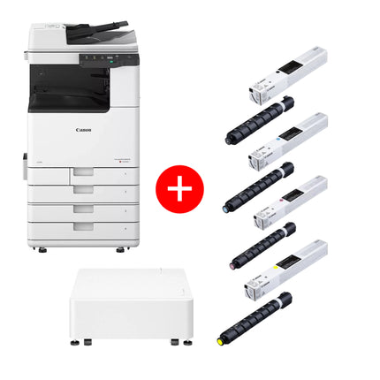 Copieur Canon imageRUNNER c3326i A3 Couleur + Jeux de Toners Original + Socle