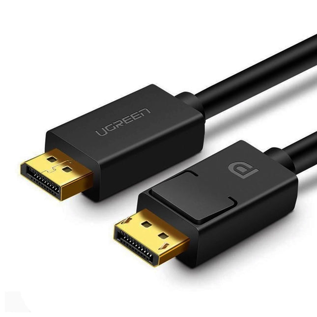 Câble Display Ugreen mâle vers mâle de 1,5 mètres, connecteur pour transmission vidéo entre appareils.