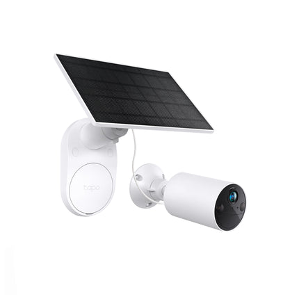 Caméra WiFi TP-Link Tapo C410KIT avec objectif grand angle et microphone intégré, pour surveillance intérieure.