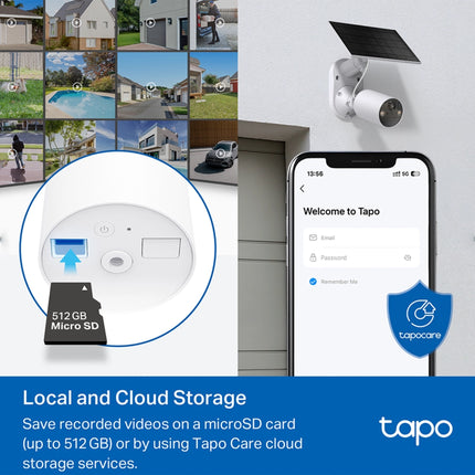 Caméra Wifi TP-Link Tapo C410KIT avec deux unités, vue de face montrant les lentilles et le corps en plastique noir.