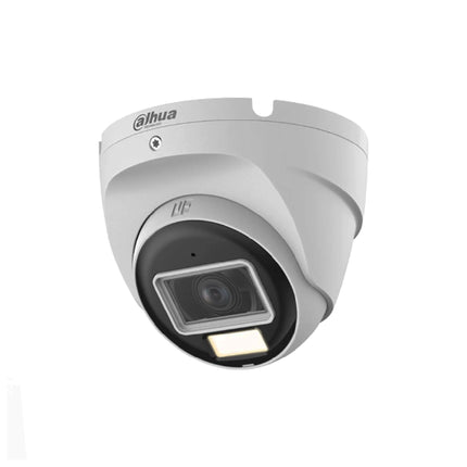 CAM DAHUA 2MP DOME COULEUR AVEC ÉCLAIRAGE INTELLIGENT (HAC-T2A21P-U-IL)