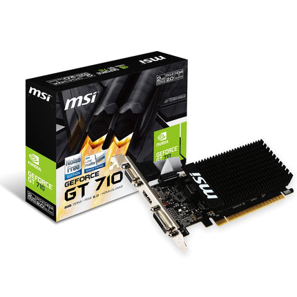 Carte graphique MSI GeForce® GT 710 2GD3H LP (912-V809-3814)