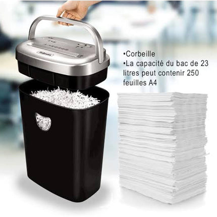 DESTRUCTEUR FELLOWES POWERSHRED 53C COUPE CROISEE