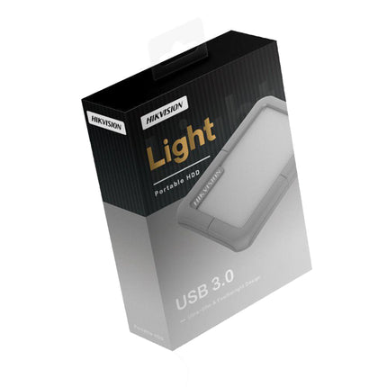 Disque dur portable HDD Hikvision T30 1TB USB 3.1 Antichoc Gray Rubber (HS-EHDD-T30-1T)