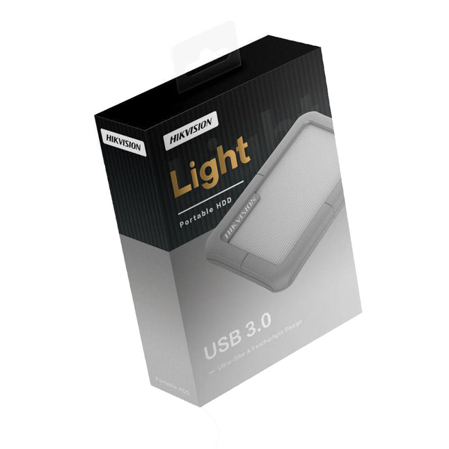 Disque dur portable HDD Hikvision T30 1TB USB 3.1 Antichoc Gray Rubber (HS-EHDD-T30-1T)