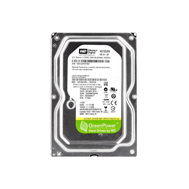 Disque dur recyclé Western Digital 1TB 3.5" remis a neuf