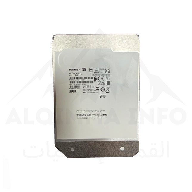 Disque dur vidéo surveillance Toshiba S300 20TB 3.5" (MG10ACA20TE)