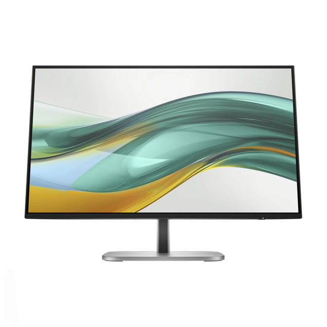 Écran HP Series 5 Pro 23,8 pouces FHD, affichage clair et lumineux, devant avec cadre fin et écran haute définition.