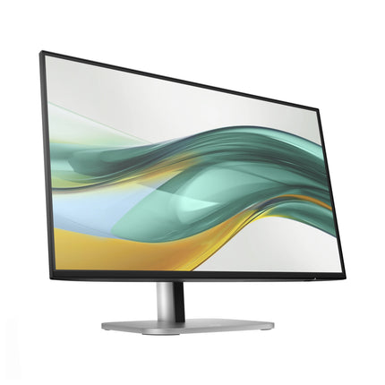 Écran HP Series 5 Pro 23,8 pouces FHD, affichage clair, avec cadre noir et écran plat.