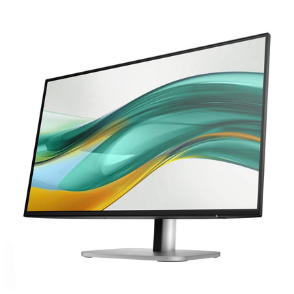 Écran HP Series 5 Pro 23,8 pouces FHD, résolution claire, design élégant, pour ordinateur de bureau.