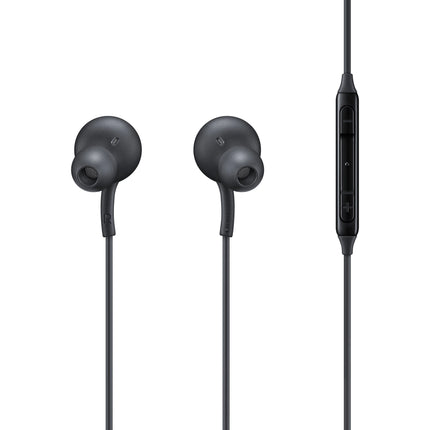 Écouteurs Intra-Auriculaires Samsung AKG – Connecteur USB-C, Son Haute Définition, Noir – EO-IC100BBEGEU