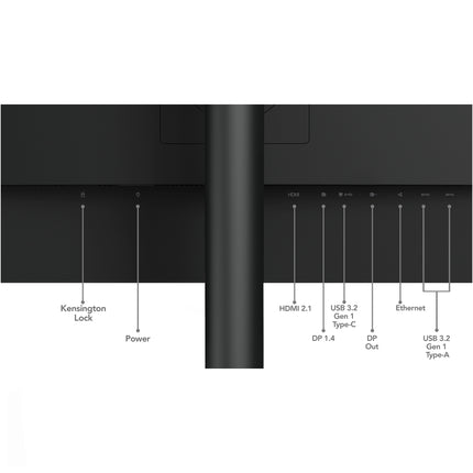 Écran Lenovo ThinkVision T24MV-30 de 24 pouces avec webcam intégrée, affichage Full HD, design moderne et écran large.