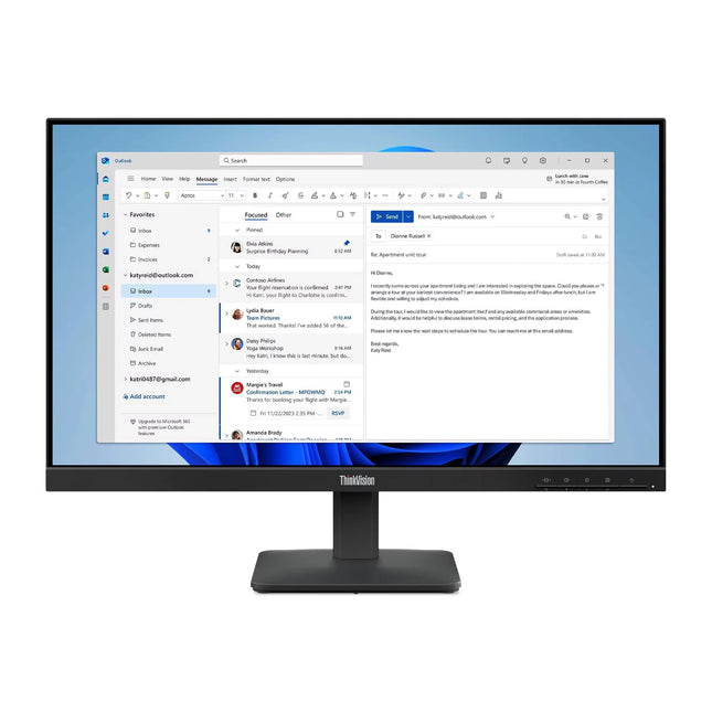 Écran lenovo S24-4E HDMI 23.8 pouces (A25238FS0)