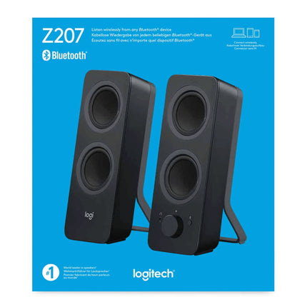 Haut parleurs Logitech Z207 Stereo Bluetooth  (980-001295)